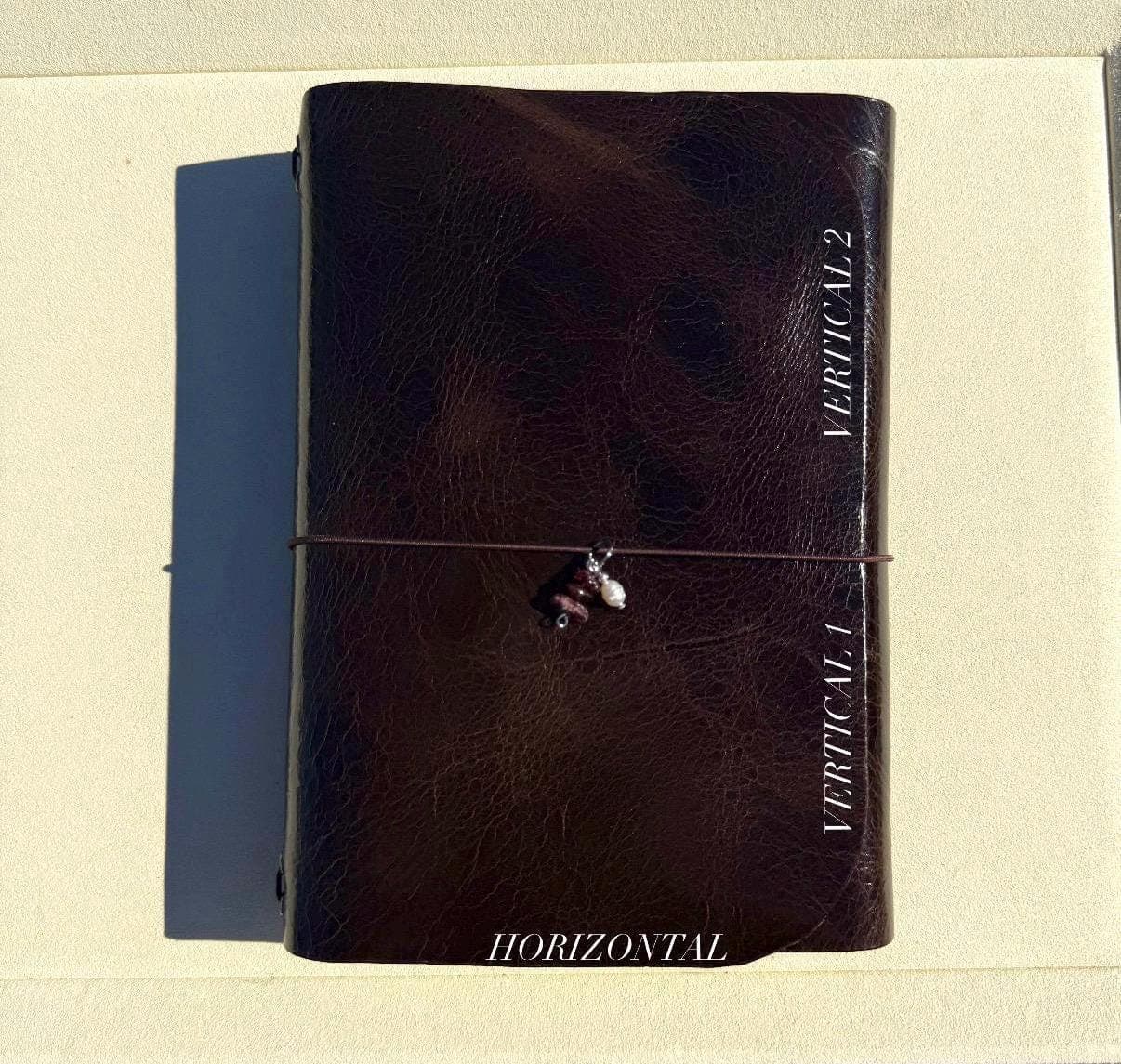 A cover marked with the horizontal, vertical 1 and vertical 2 engraving positions